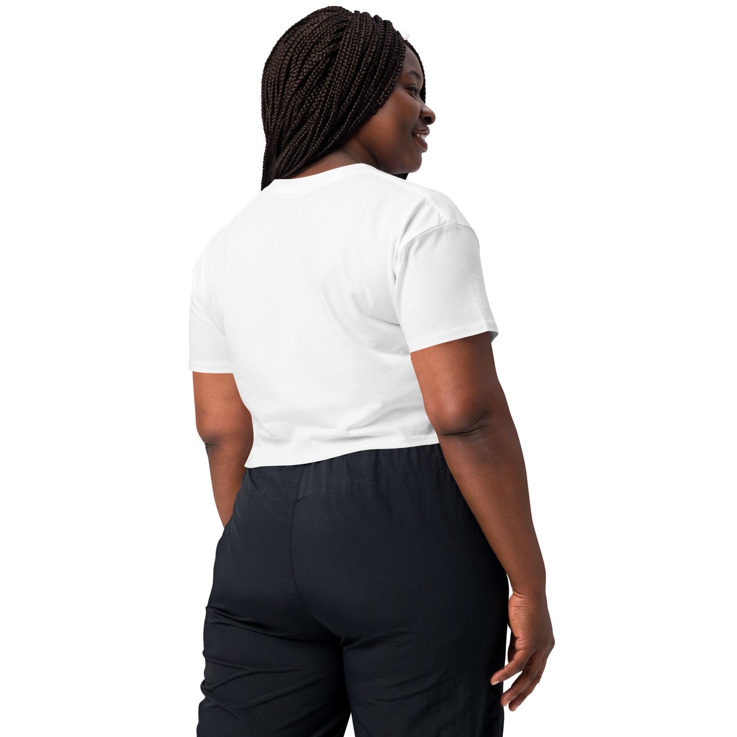 No Weapon Shall Prosper Women’s crop top