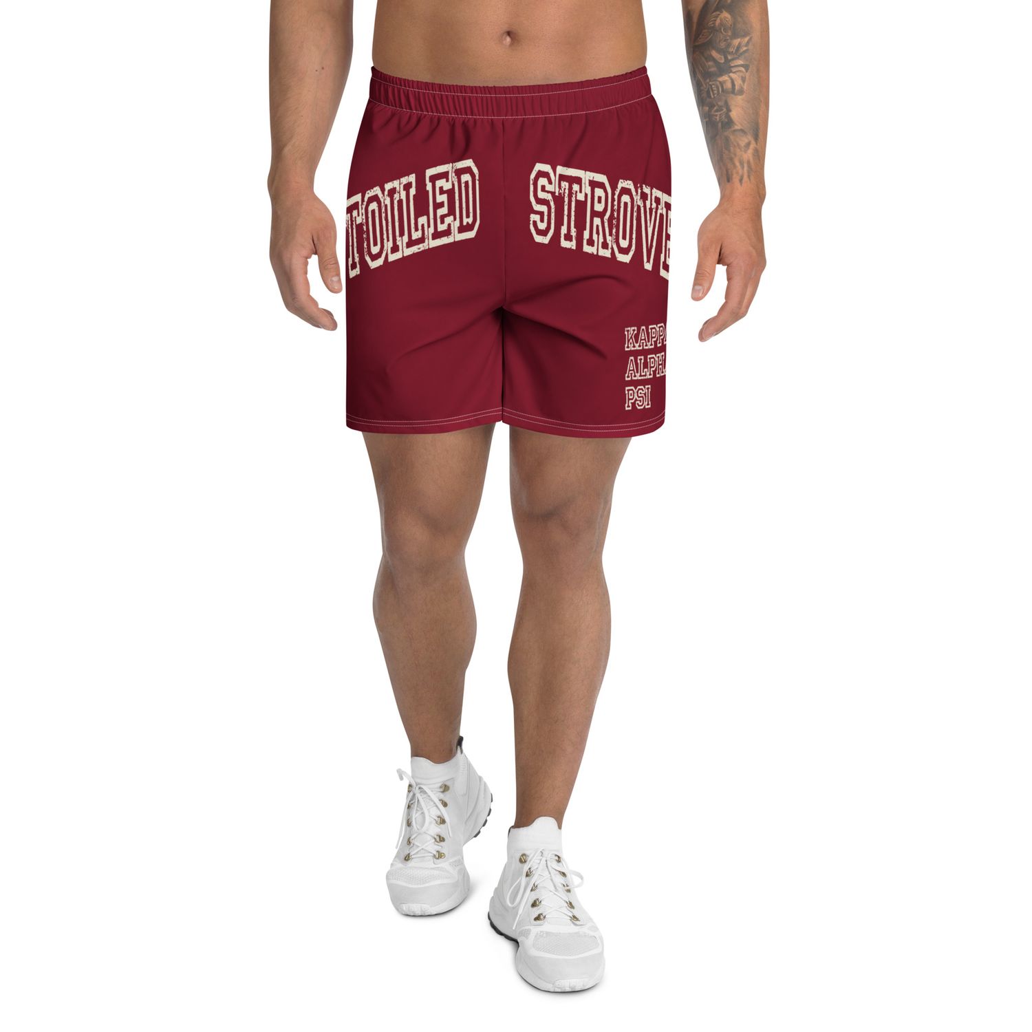 Toiled and Strove Athletic Long Shorts