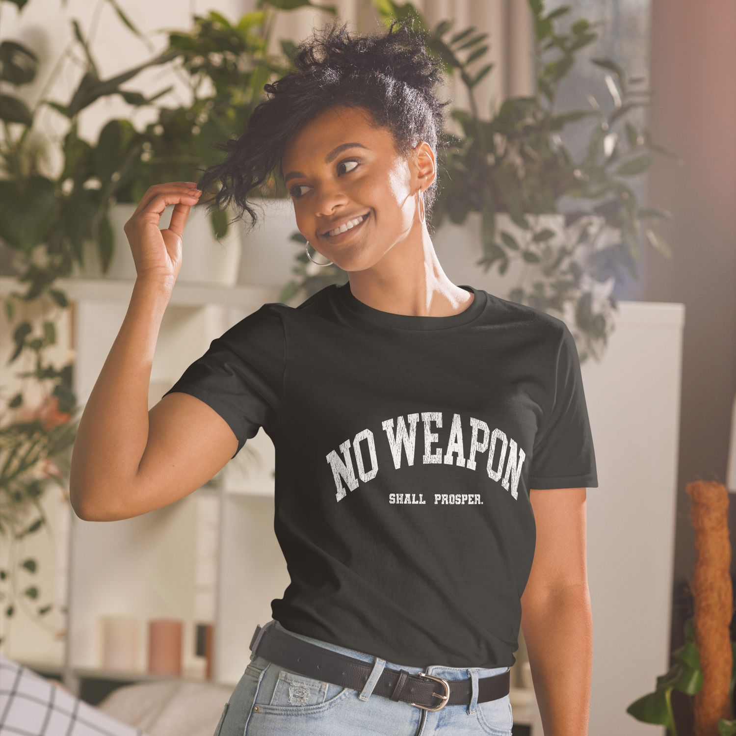 No Weapon Shall Prosper Unisex T-Shirt (11 Colors)