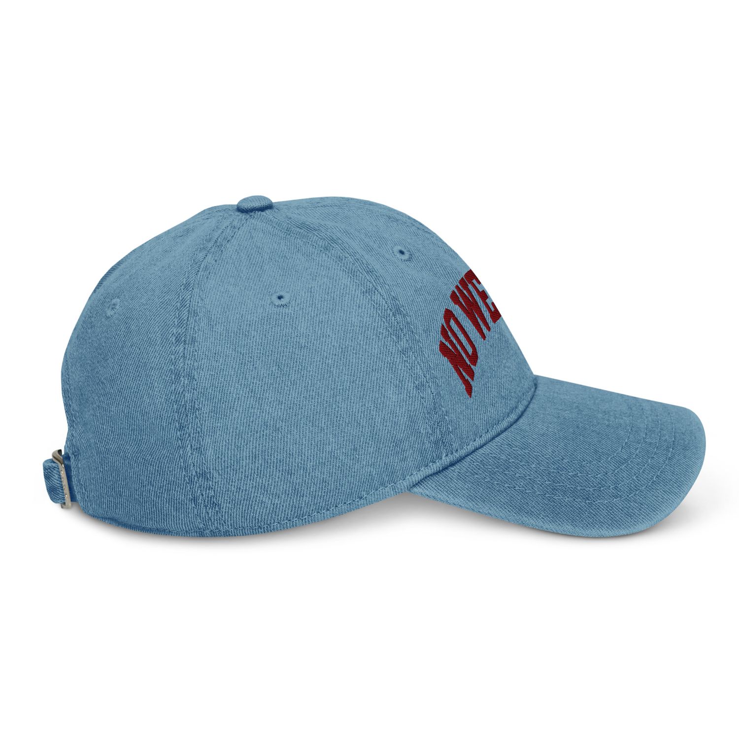 No Weapon Shall Prosper Denim Hat