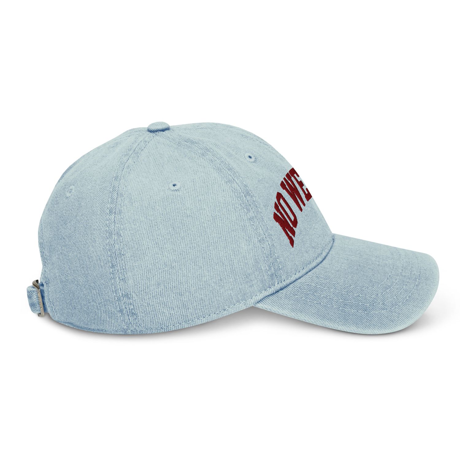No Weapon Shall Prosper Denim Hat