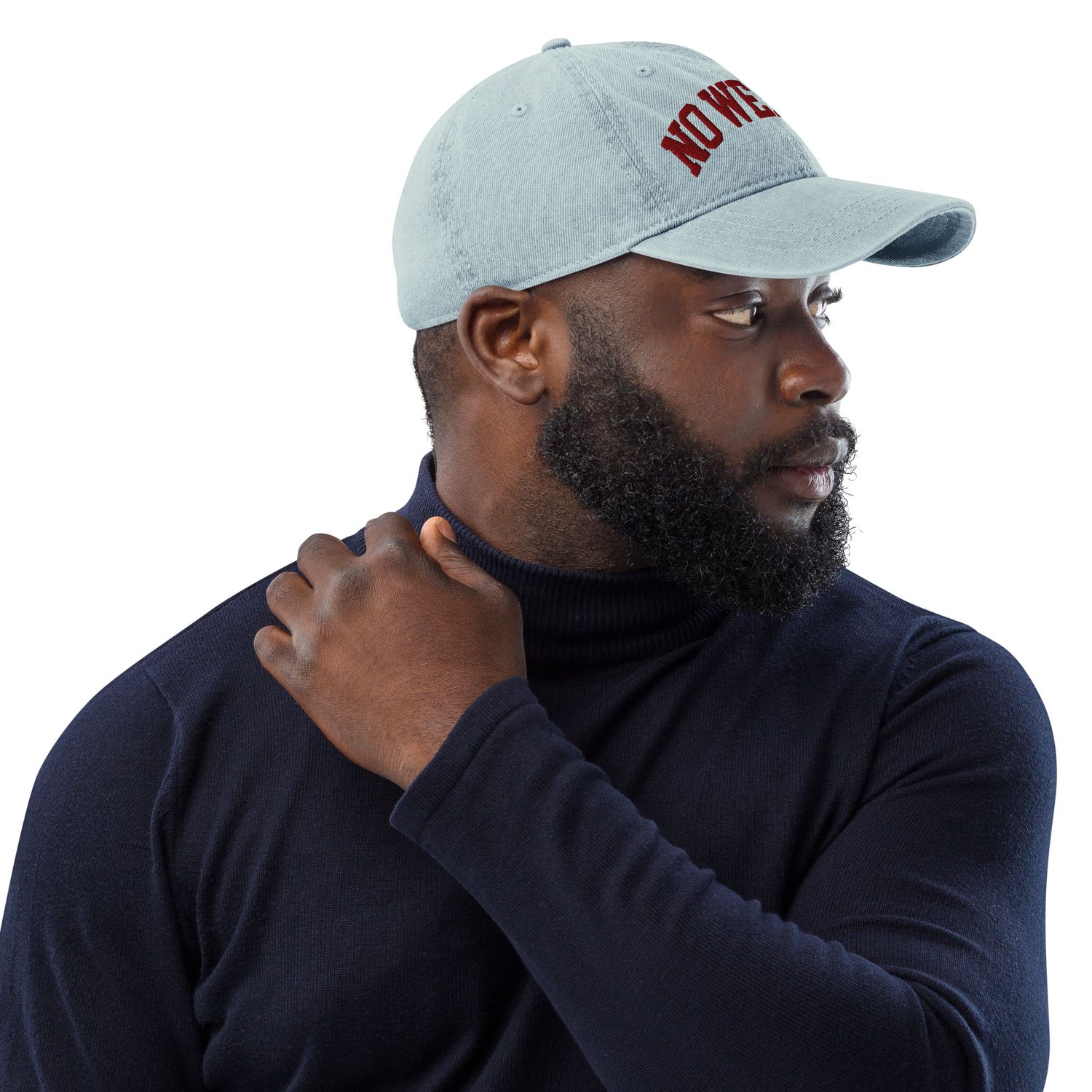 No Weapon Shall Prosper Denim Hat