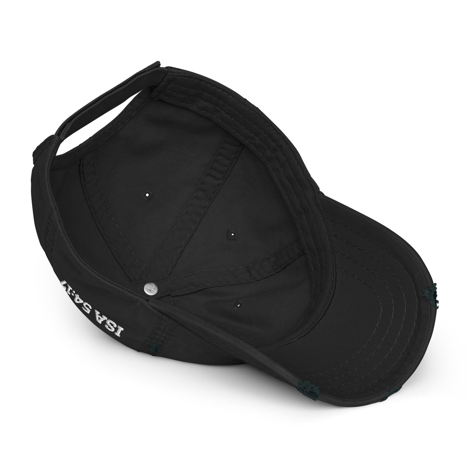 No Weapon Shall Prosper Distressed Dad Hat