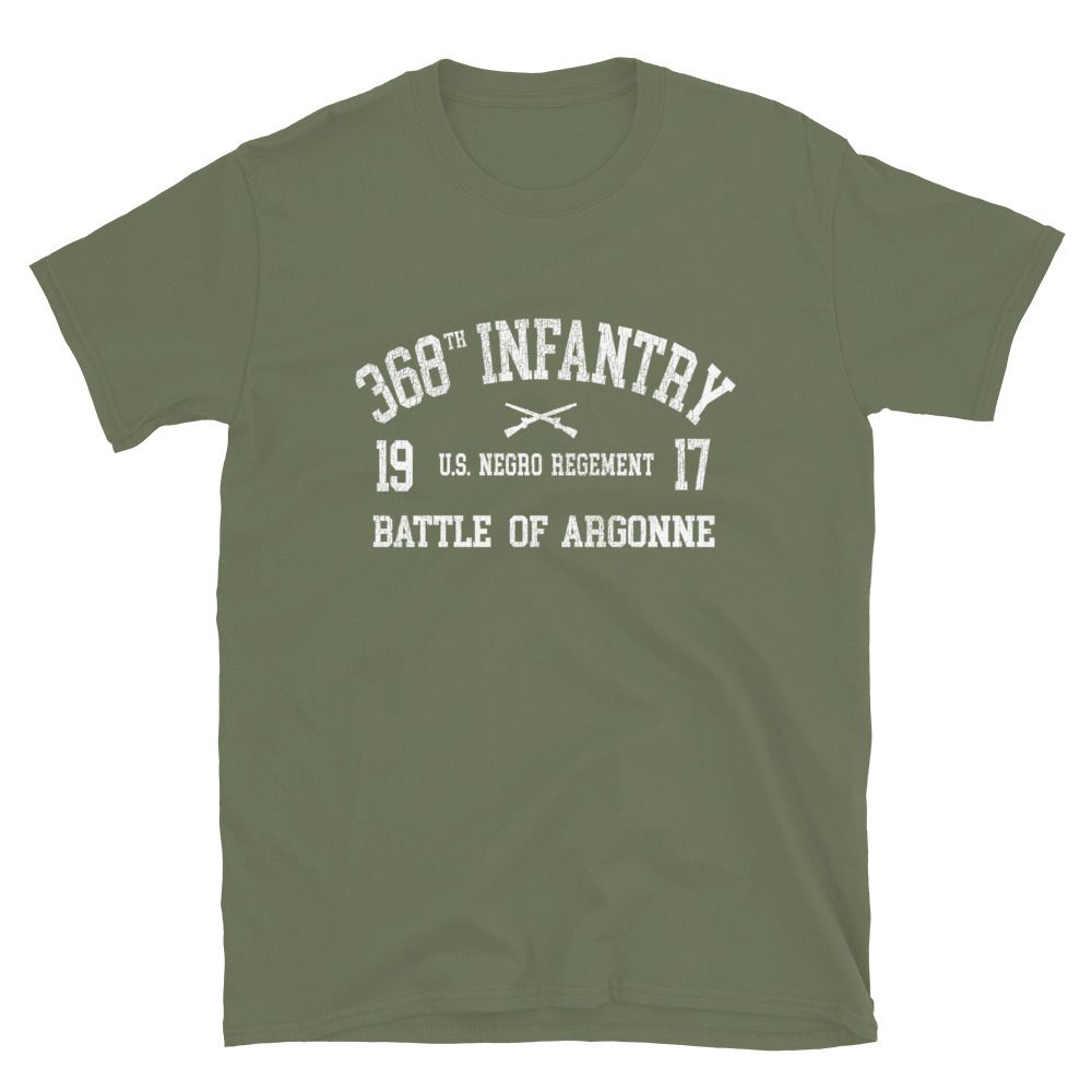 368th Infantry (white font) Unisex T-Shirt