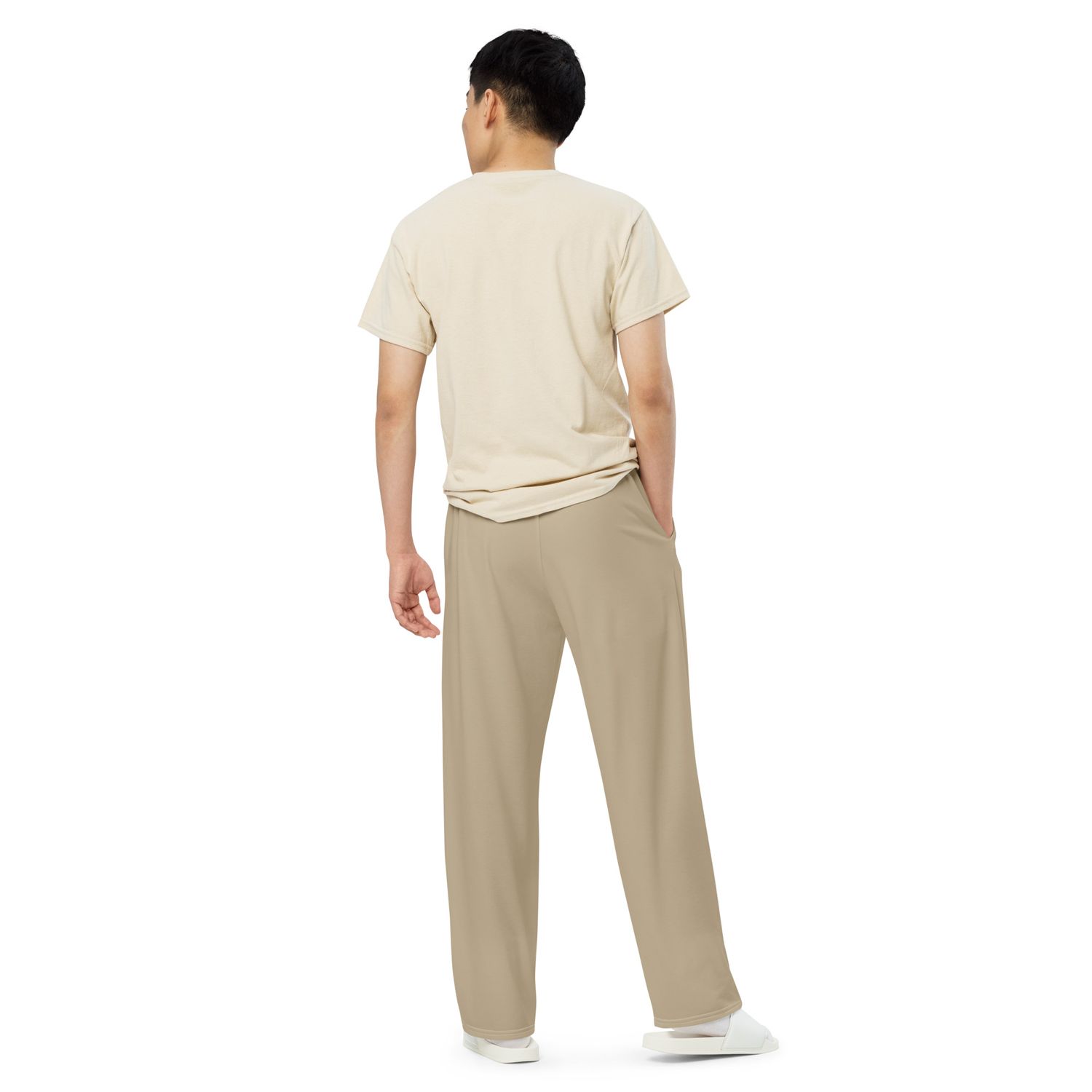 KAPsi Kream Wide-Leg Pants