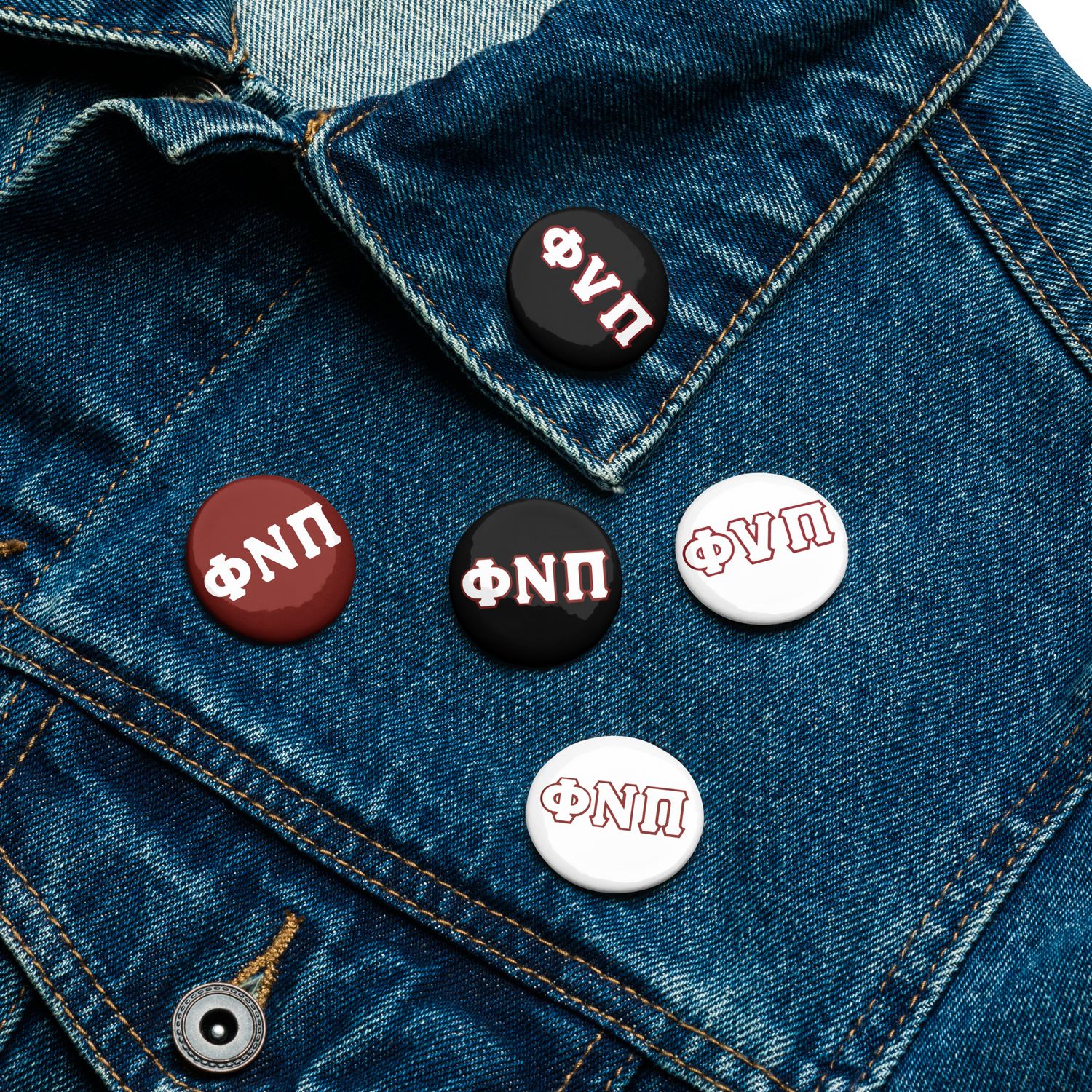 Kappa Series no.3 Pin Buttons