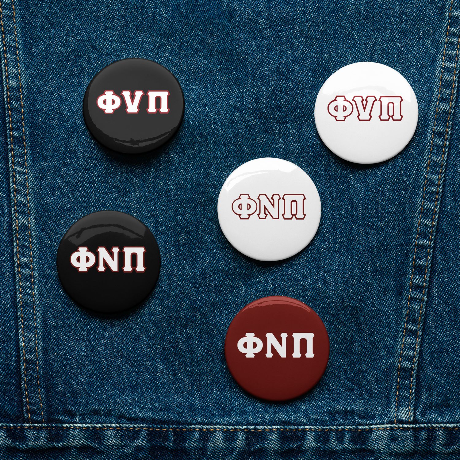 Kappa Series no.3 Pin Buttons