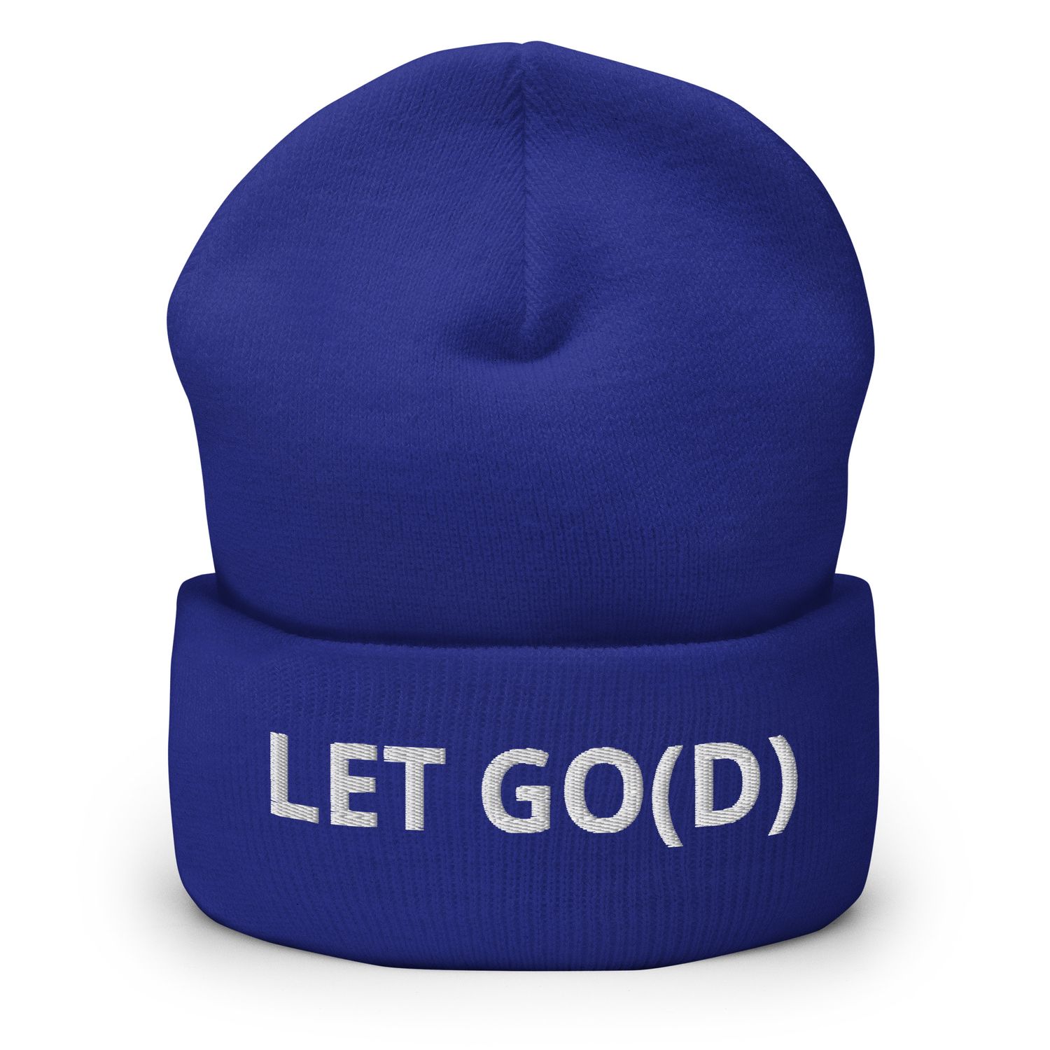 LET GO(D) Cuffed Beanie