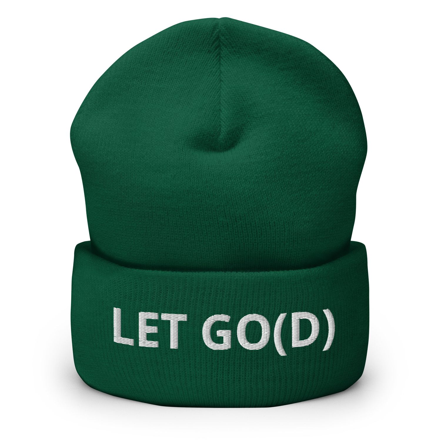 LET GO(D) Cuffed Beanie