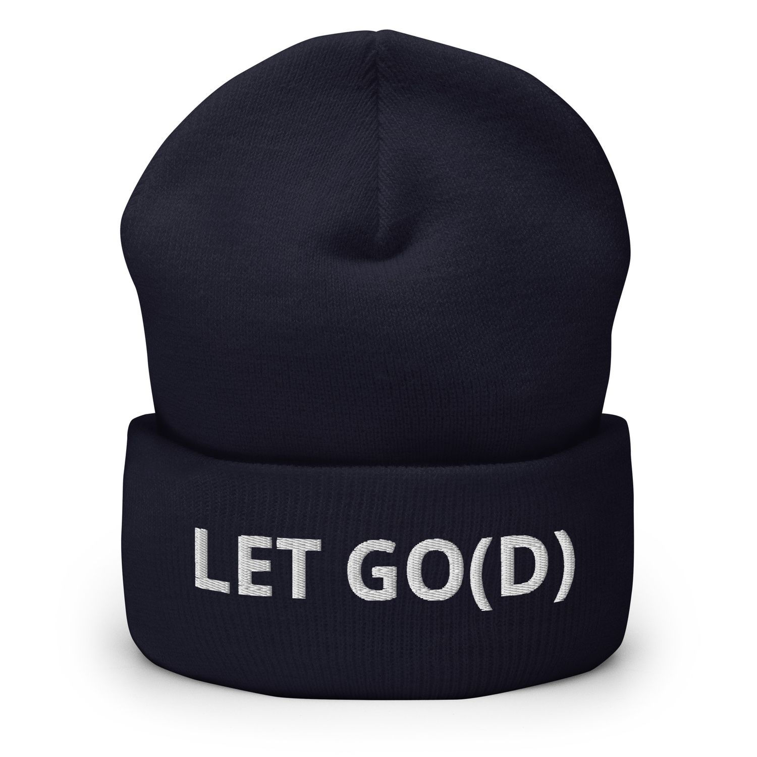 LET GO(D) Cuffed Beanie