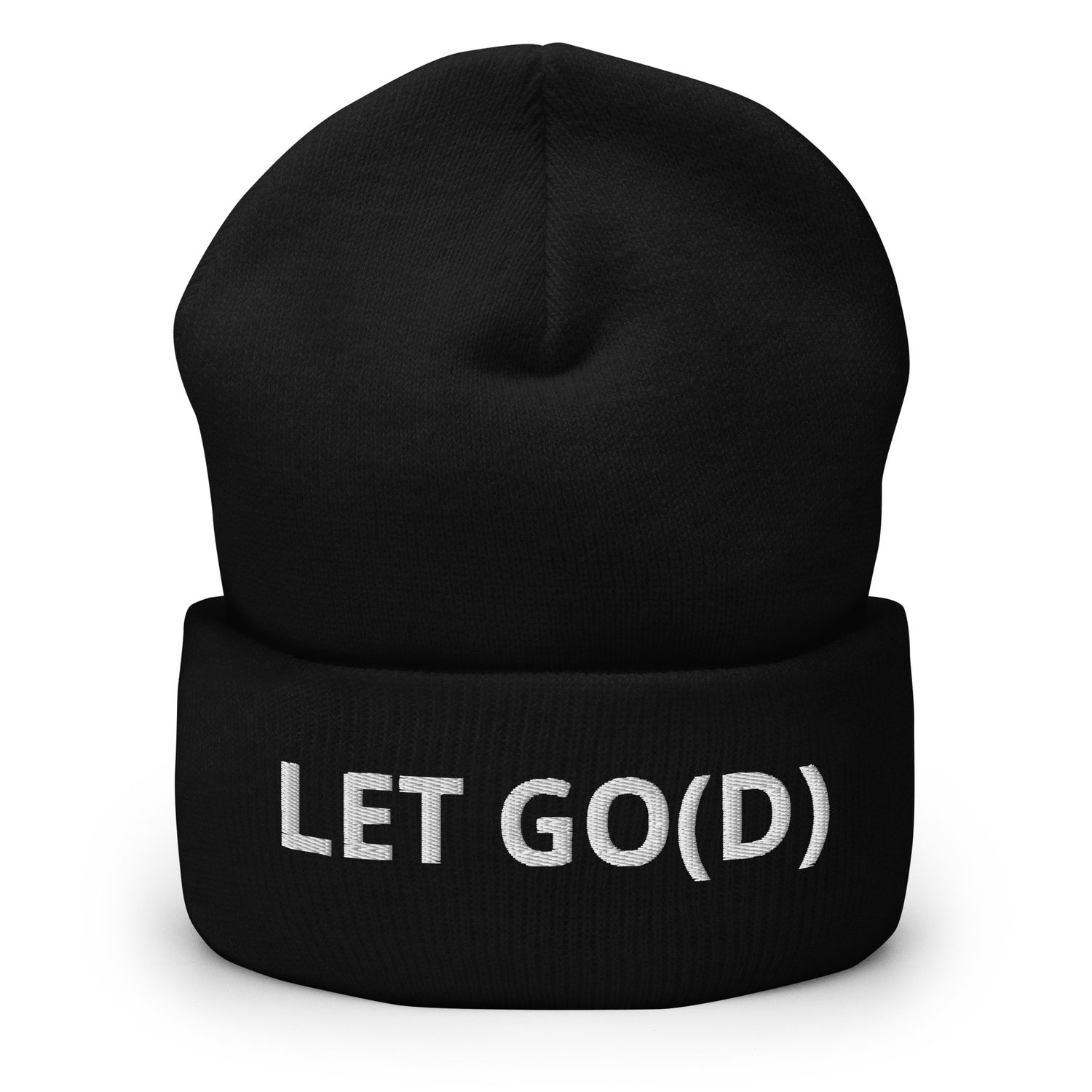 LET GO(D) Cuffed Beanie
