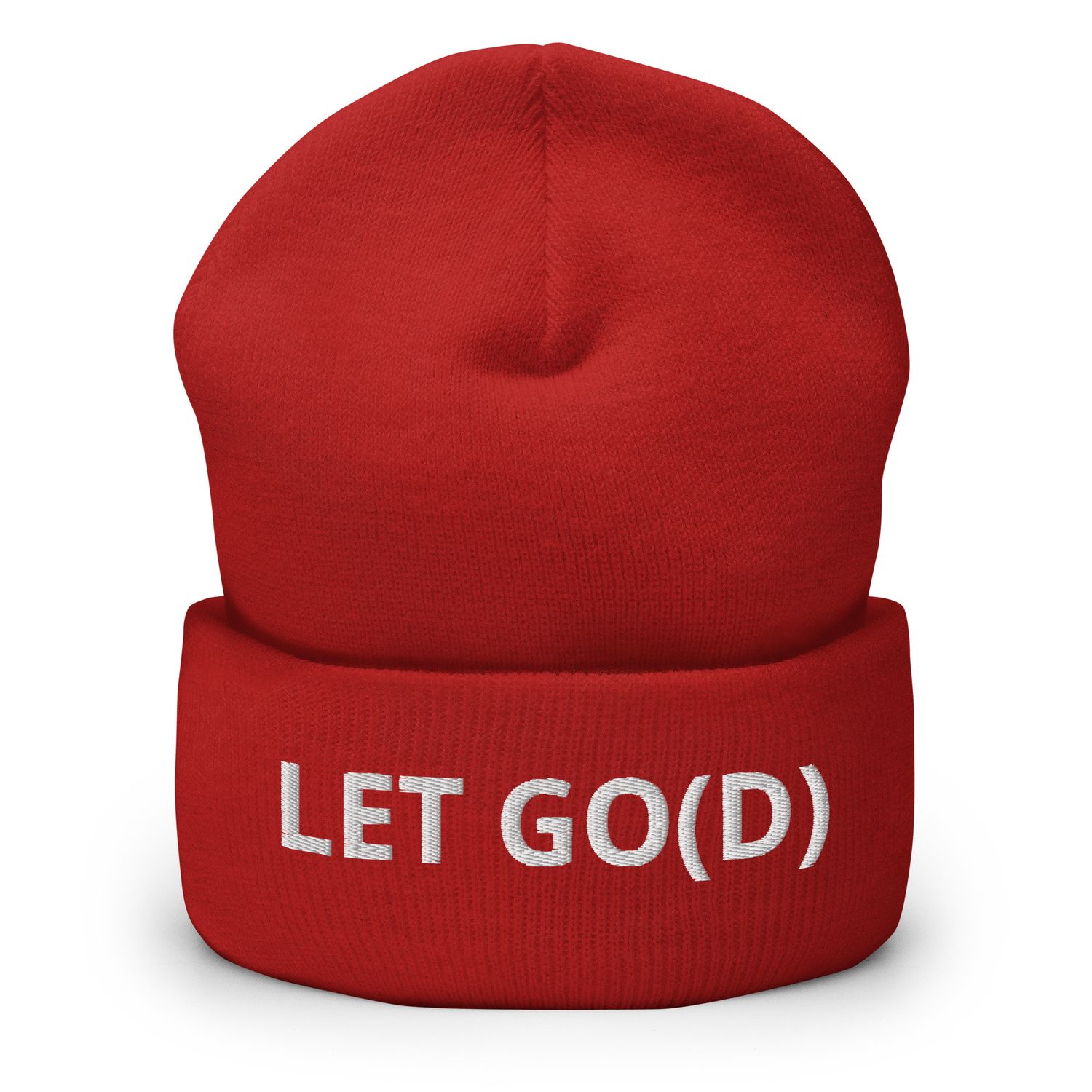 LET GO(D) Cuffed Beanie