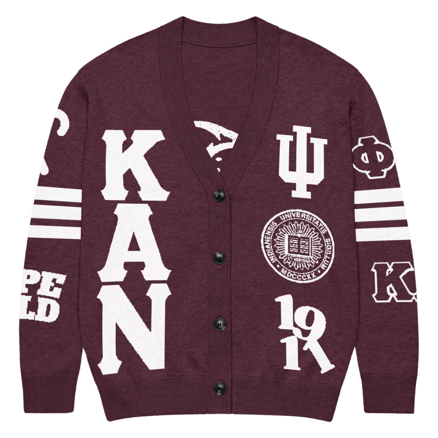 3XL - Klassic Nupe World Knitted Cardigan