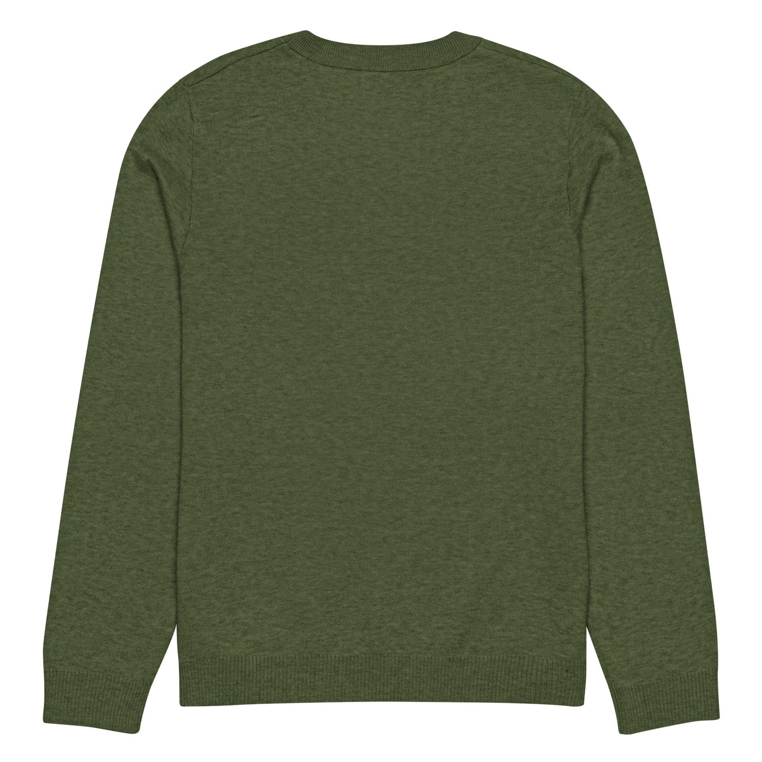 1919 Green Knitted crew neck sweater