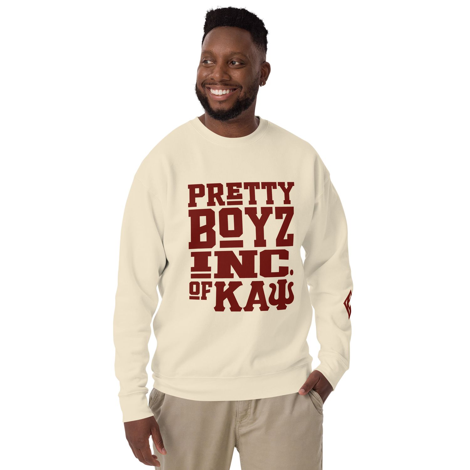 Pretty Boyz Greek Letter Edition Premium Sweatshirt