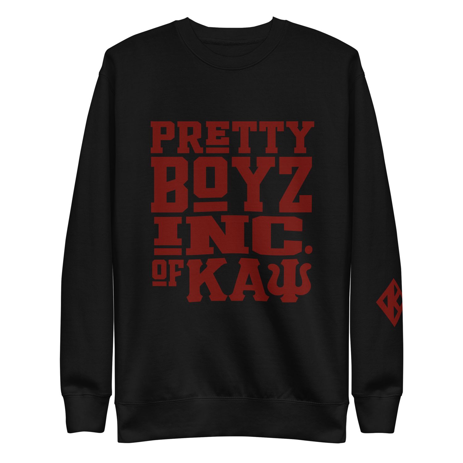 Pretty Boyz Greek Letter Edition Premium Sweatshirt