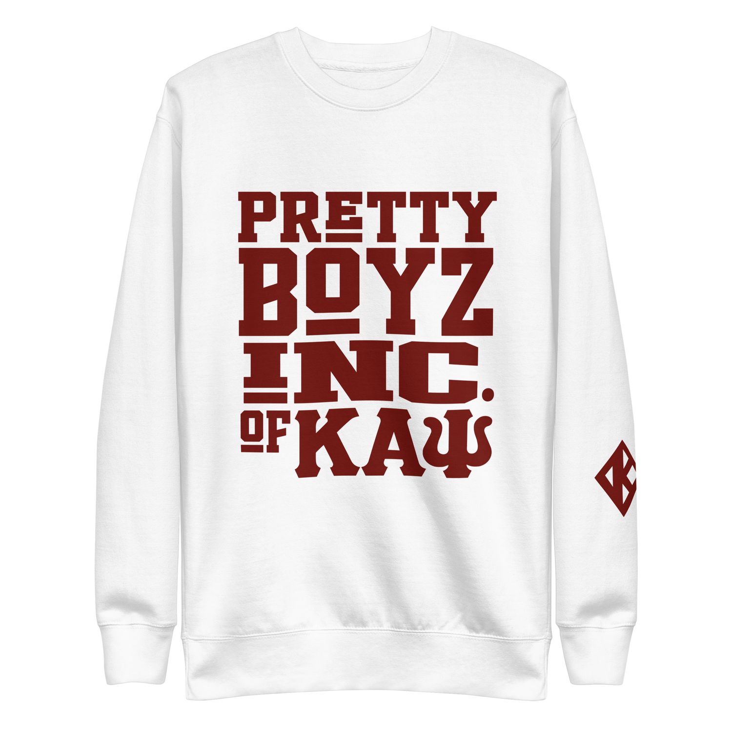 Pretty Boyz Greek Letter Edition Premium Sweatshirt