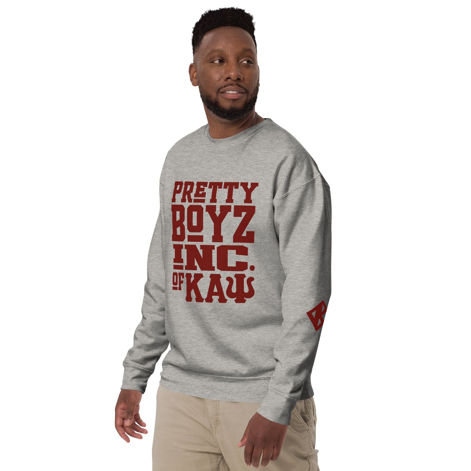 Pretty Boyz Greek Letter Edition Premium Sweatshirt