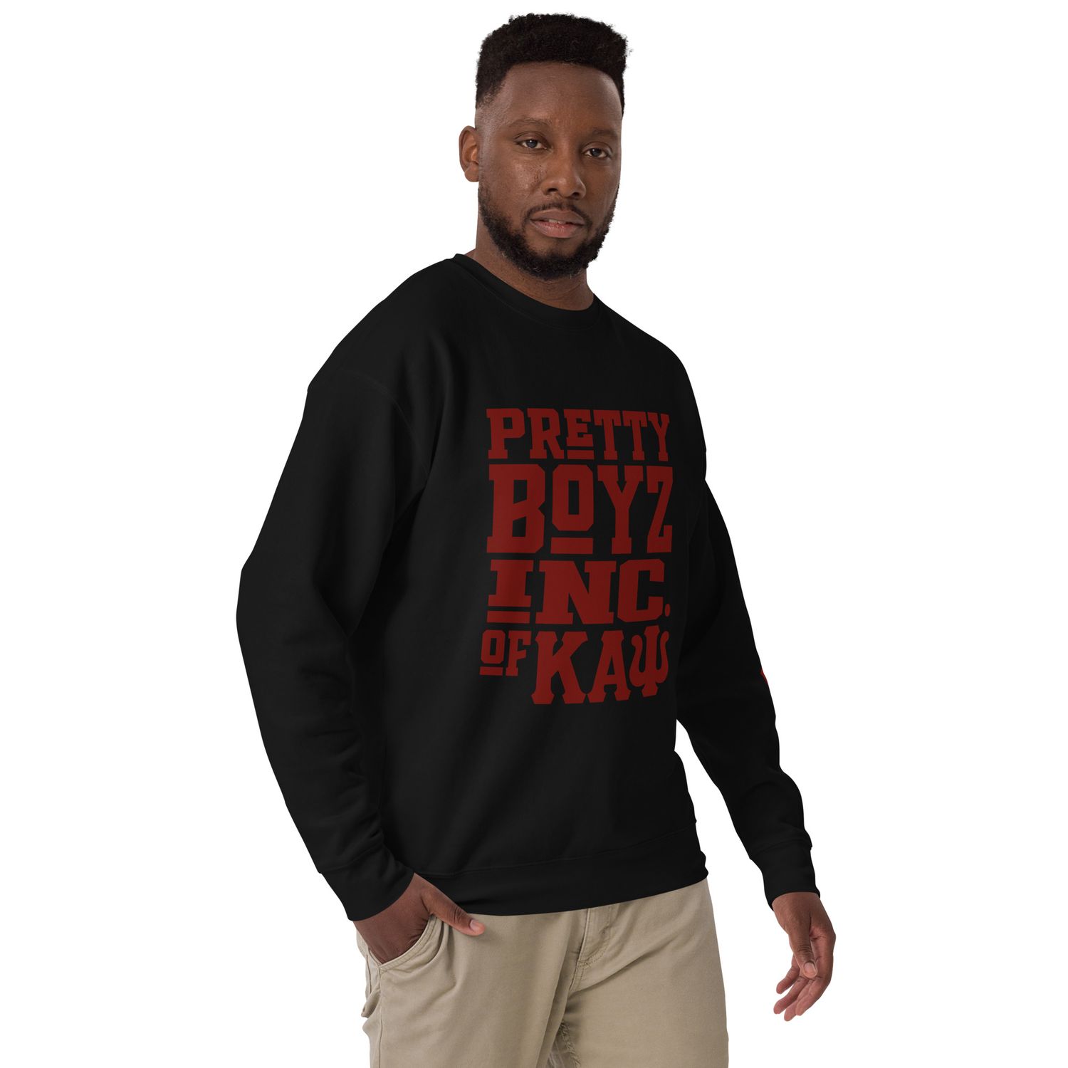 Pretty Boyz Greek Letter Edition Premium Sweatshirt