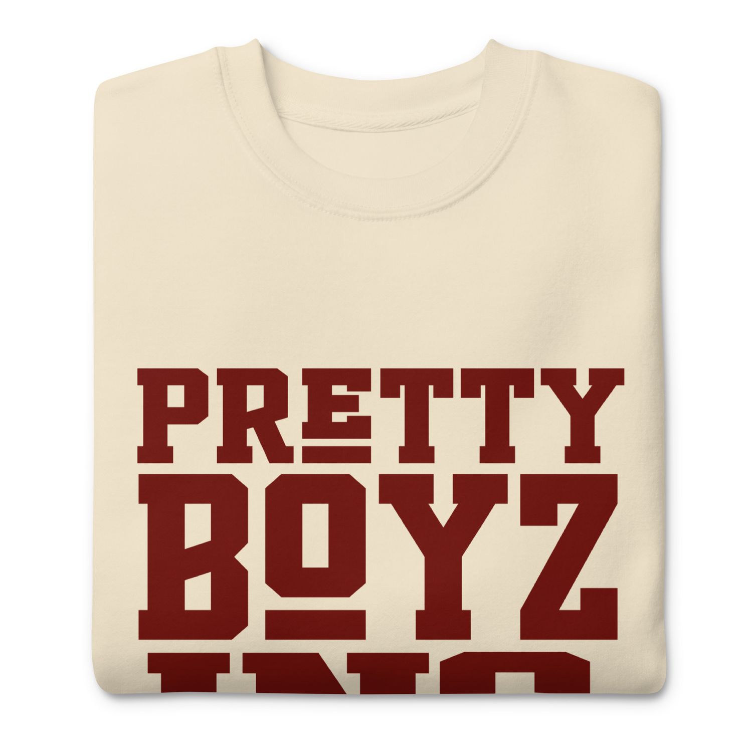 Pretty Boyz Greek Letter Edition Premium Sweatshirt