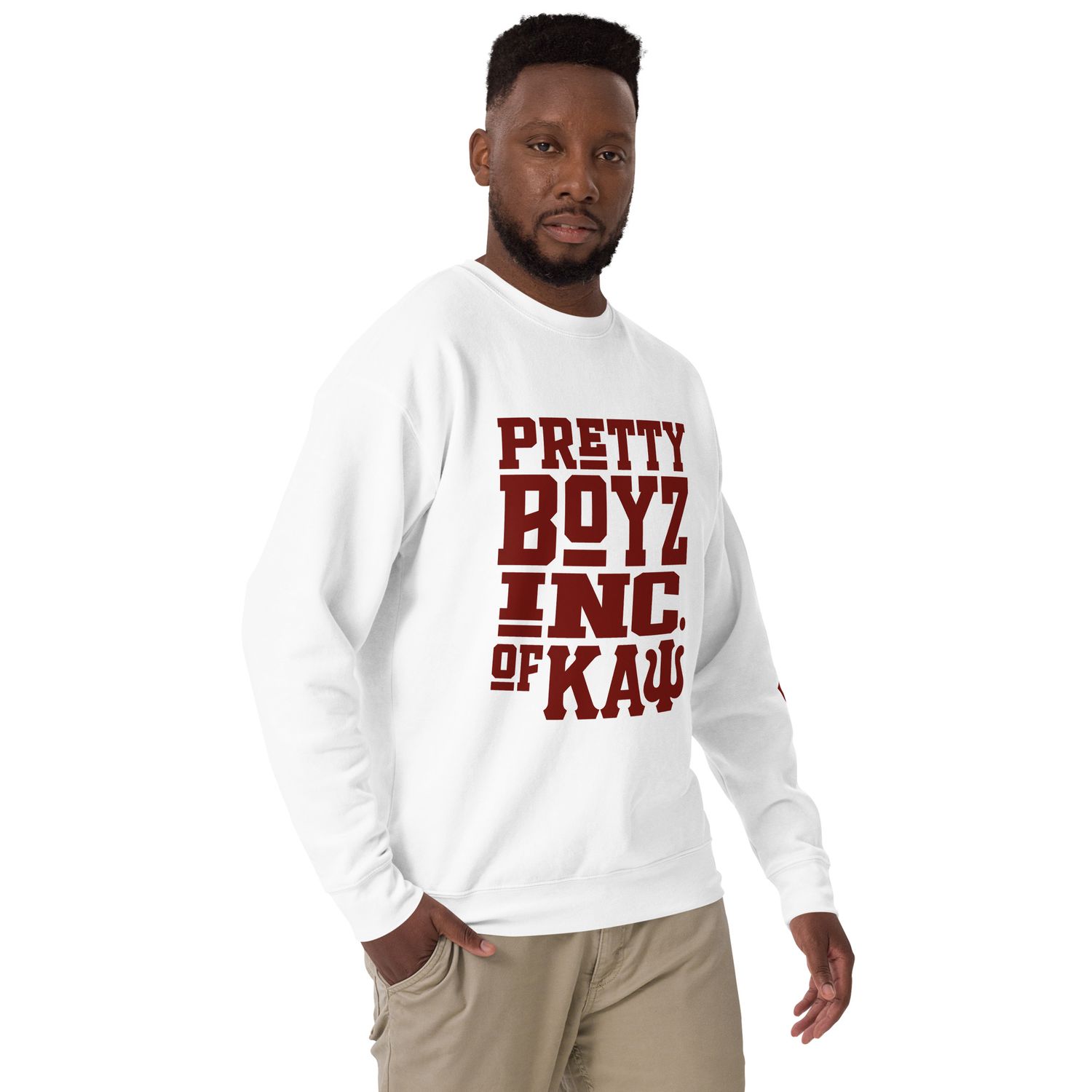Pretty Boyz Greek Letter Edition Premium Sweatshirt
