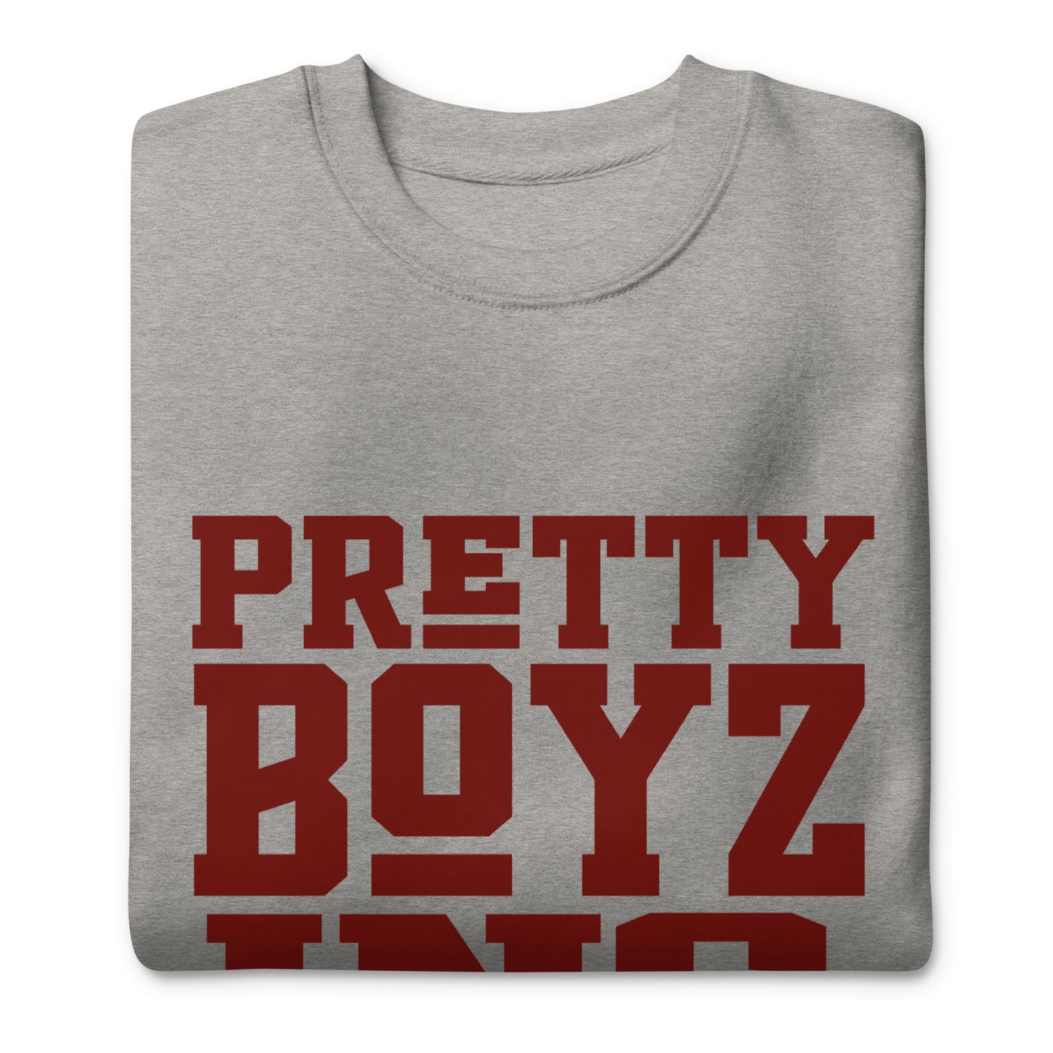 Pretty Boyz Greek Letter Edition Premium Sweatshirt