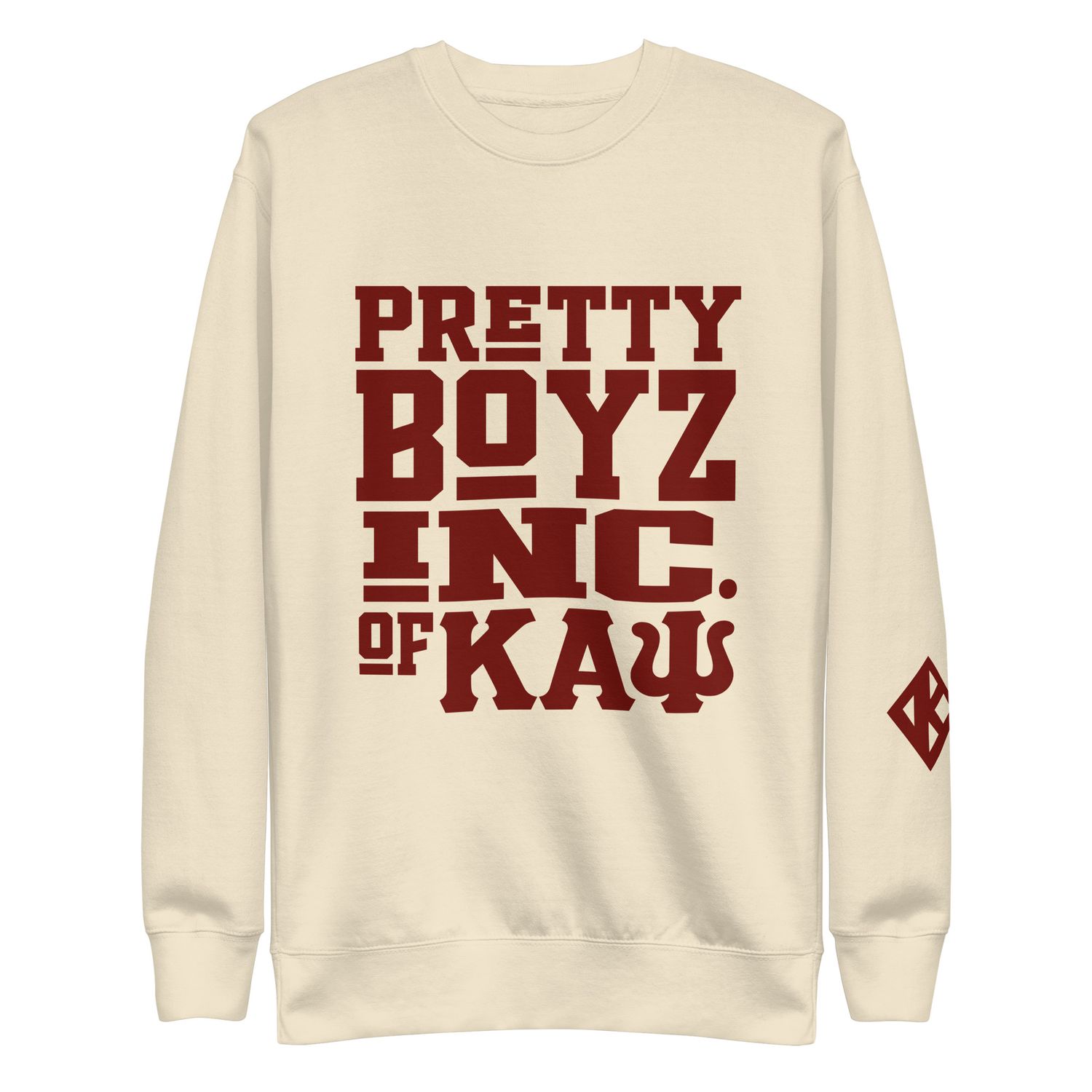 Pretty Boyz Greek Letter Edition Premium Sweatshirt