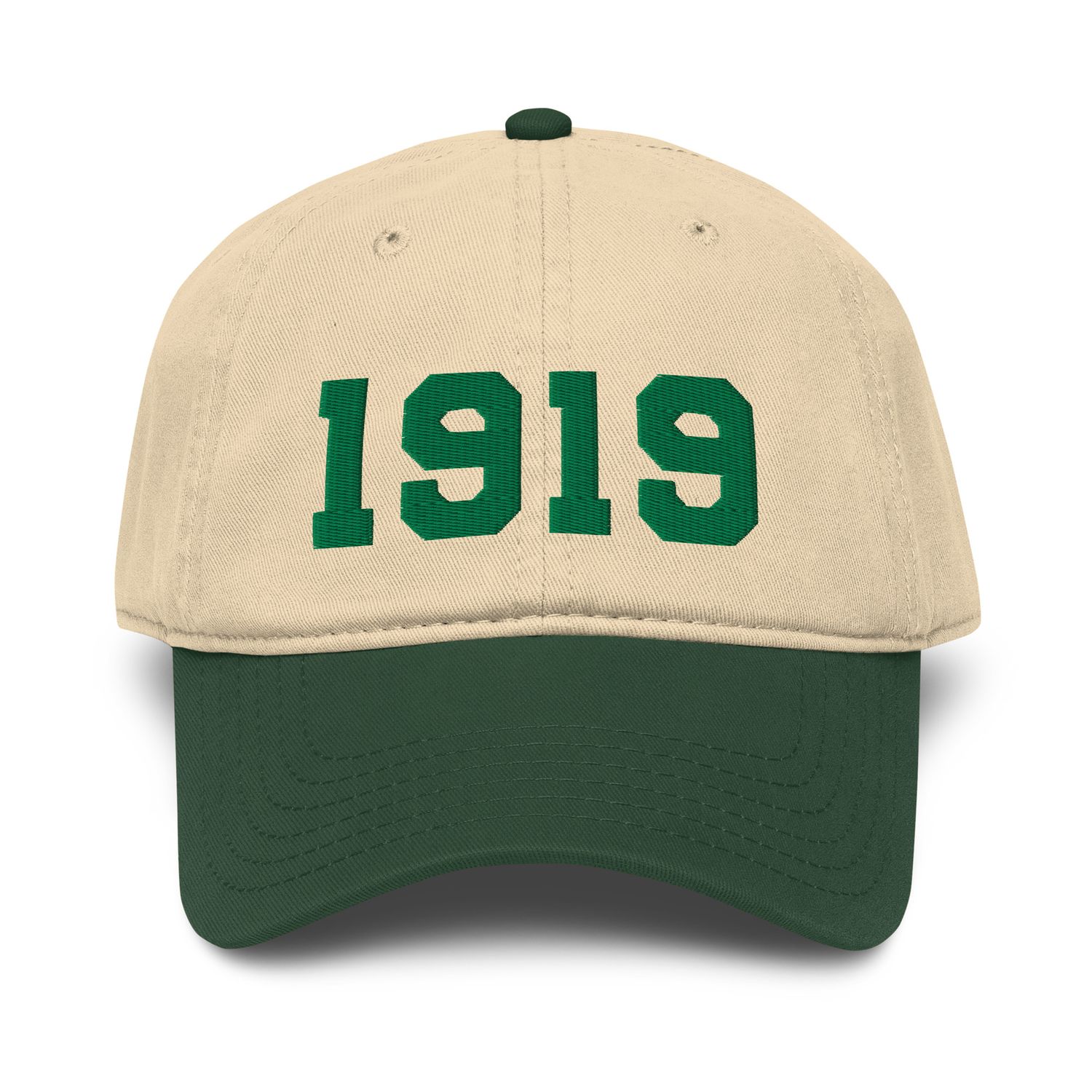 1919 Garment washed baseball cap
