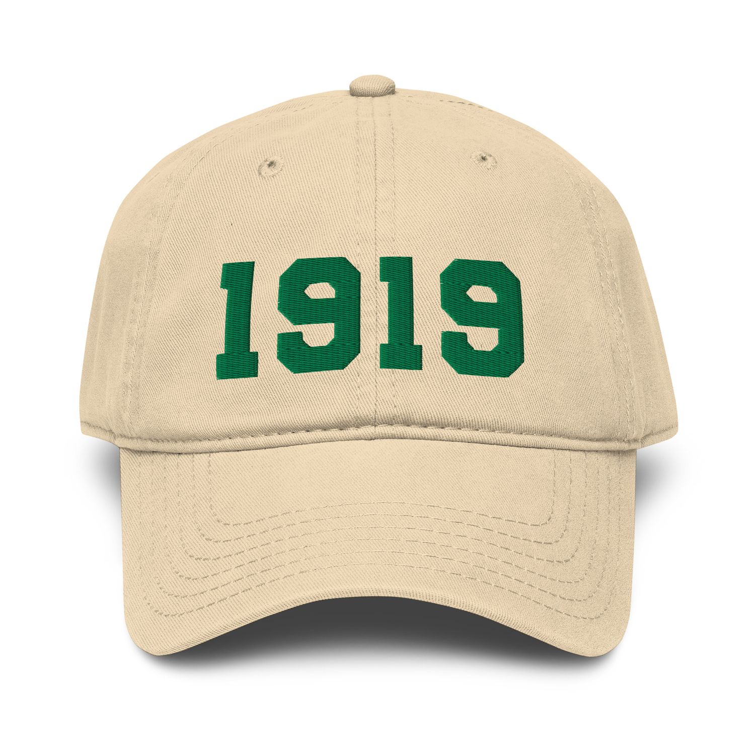 1919 Garment washed baseball cap
