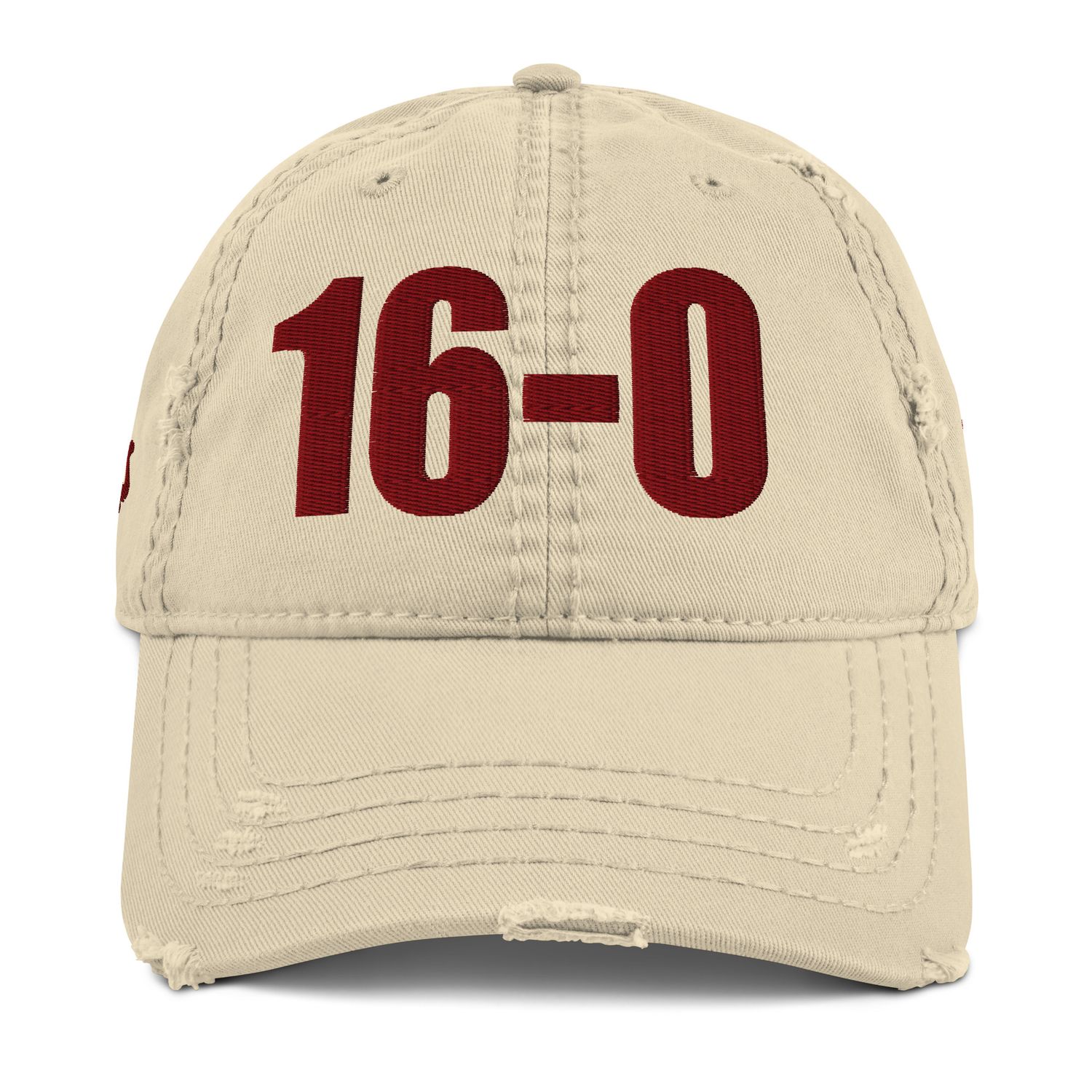 Undefeated Season Distressed Dad Hat