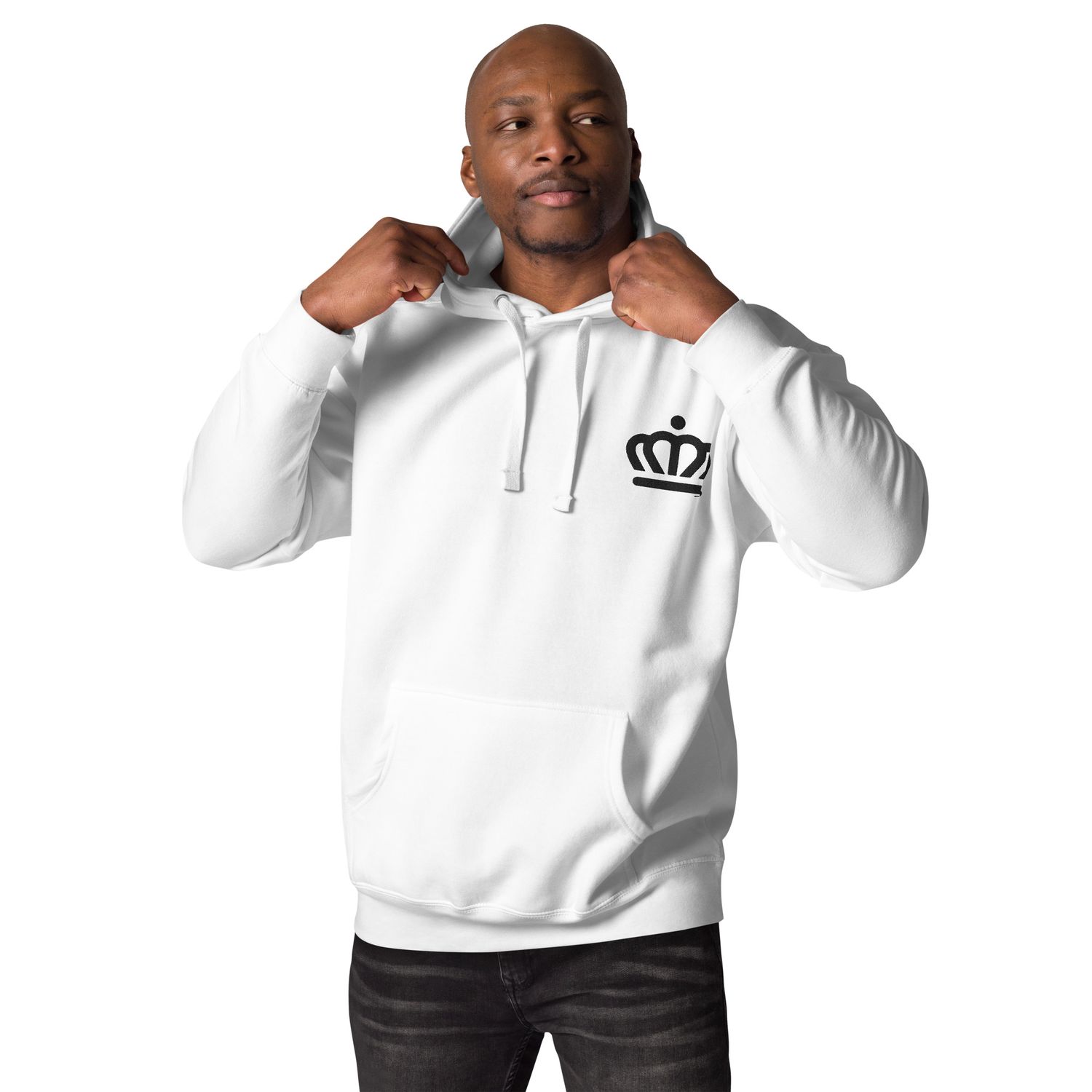 Black Crown Unisex Hoodie