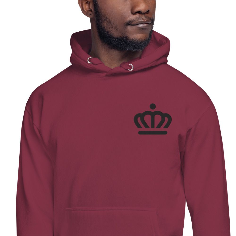 Black Crown Unisex Hoodie