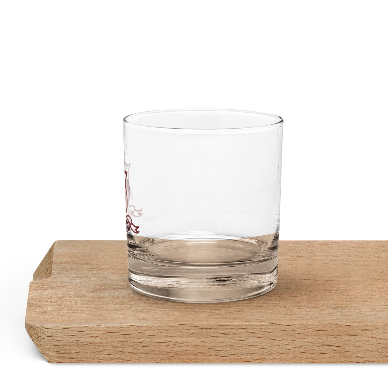 Red Kappa COA Rocks glass