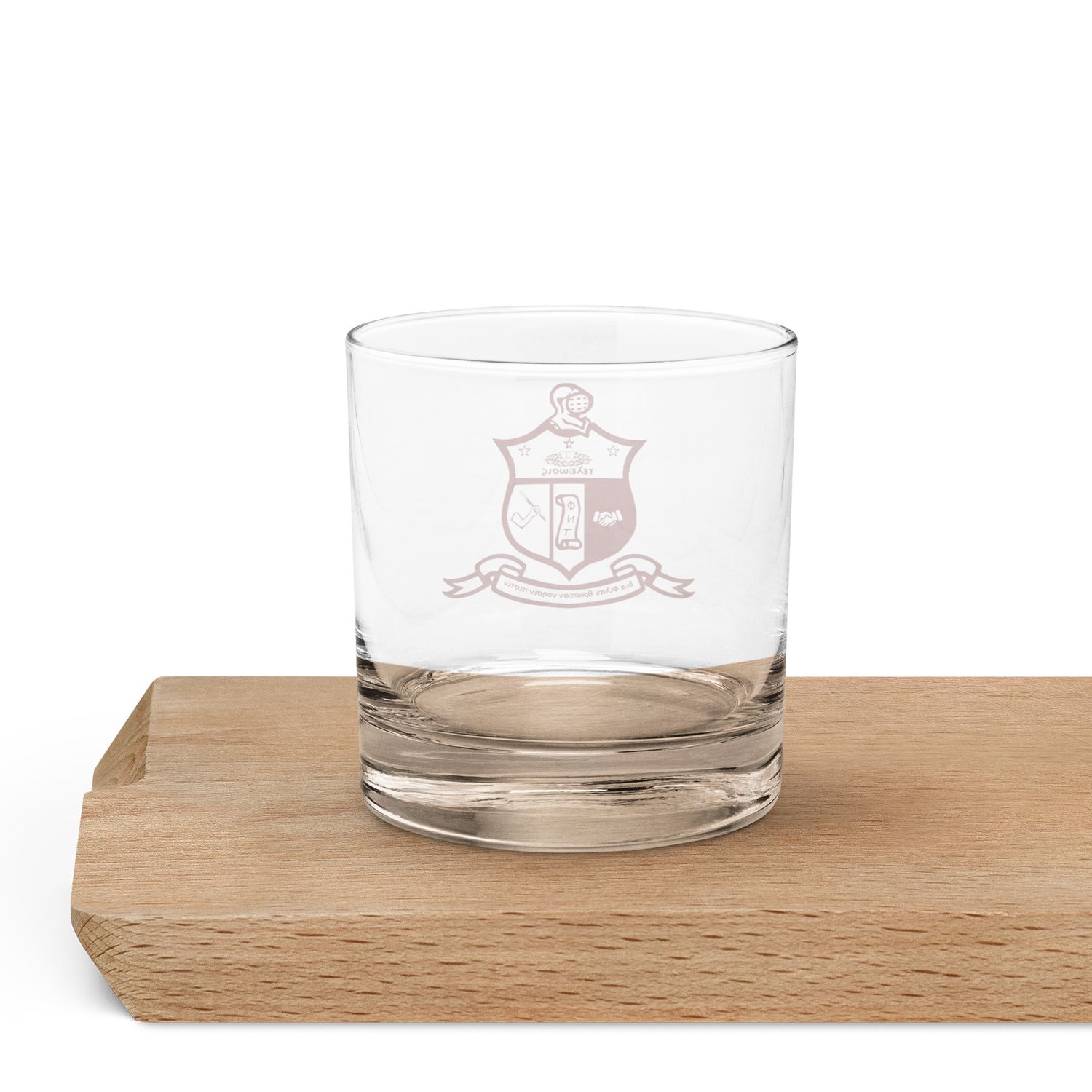 Red Kappa COA Rocks glass