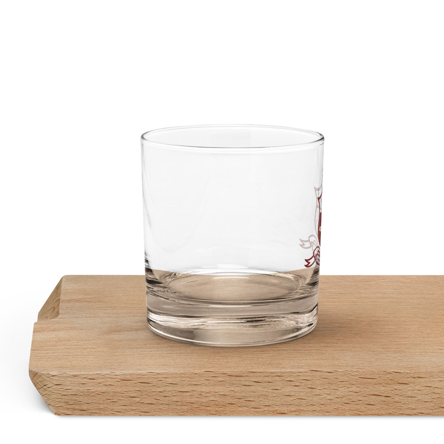 Red Kappa COA Rocks glass
