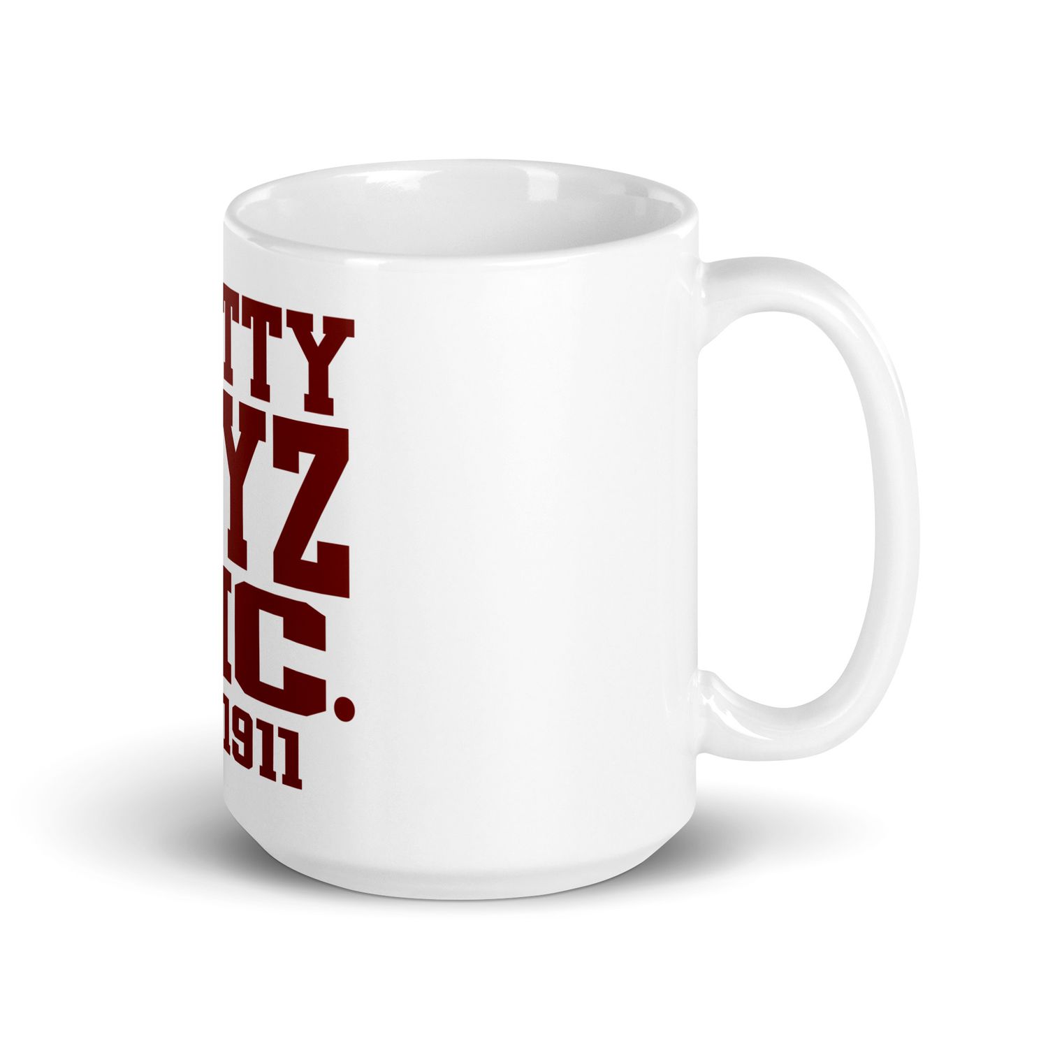 Pretty Boyz Inc. White glossy mug