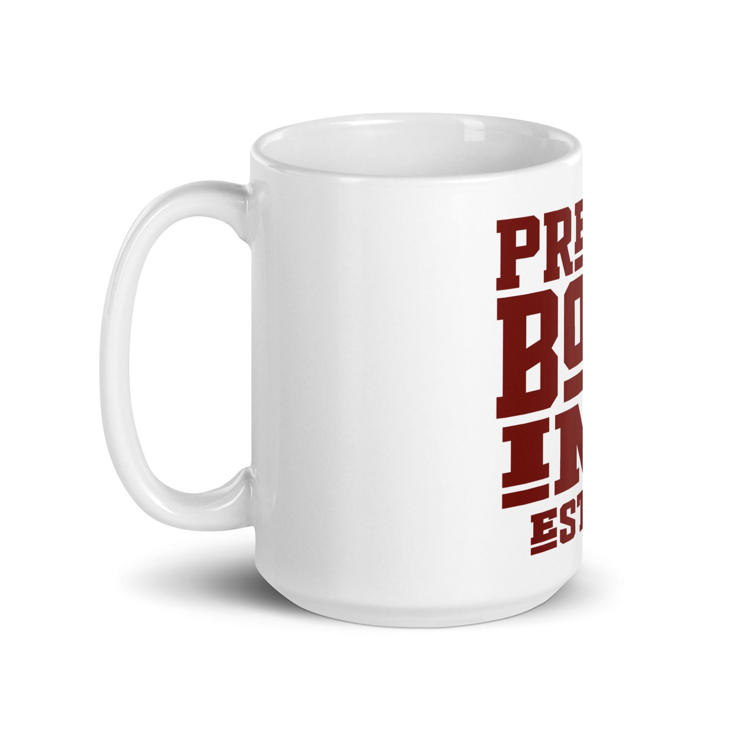 Pretty Boyz Inc. White glossy mug