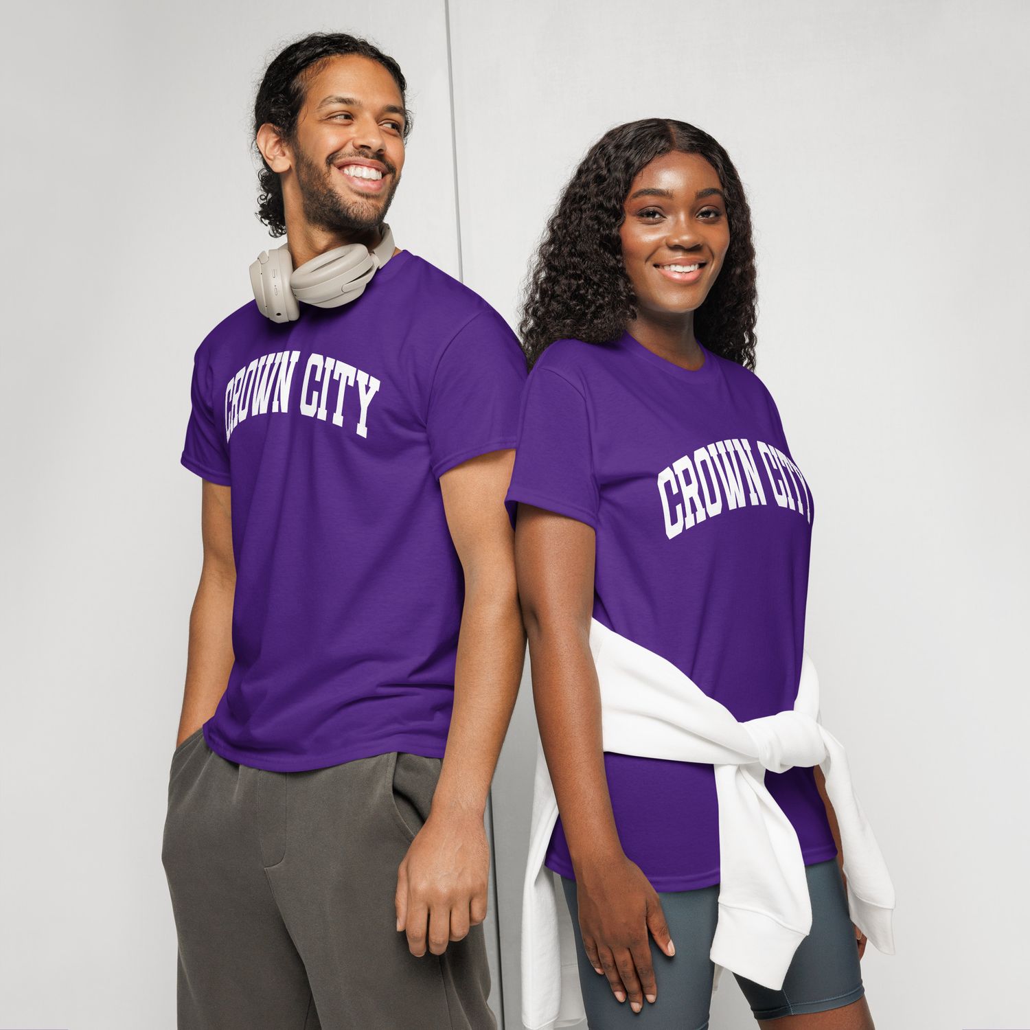 Crown City (white logo) DryBlend® T-Shirt