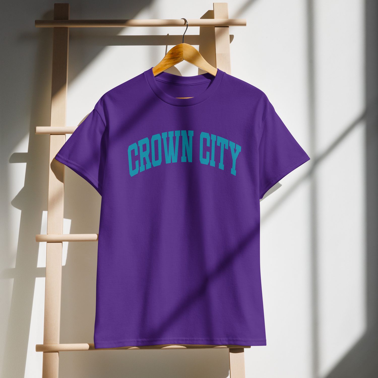 Crown City (teal logo) DryBlend® T-Shirt
