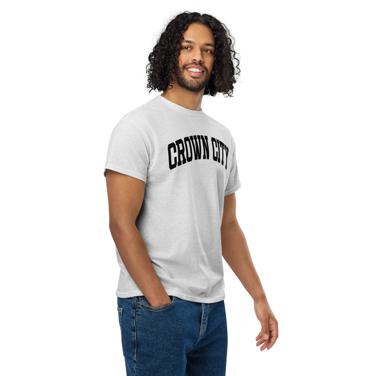 Crown City (black logo) DryBlend® T-Shirt