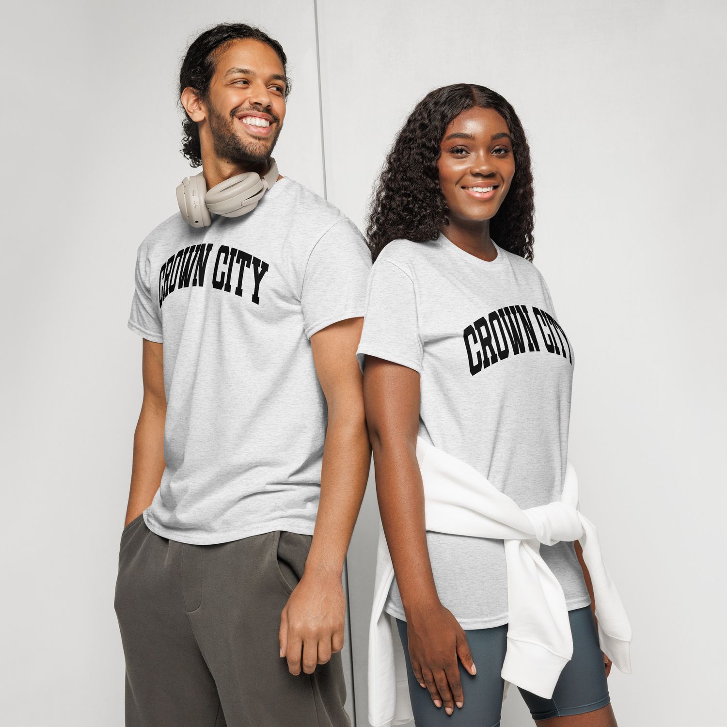 Crown City (black logo) DryBlend® T-Shirt