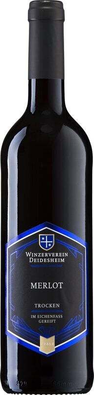 Merlot trocken, gerijpt in eikenhouten vat