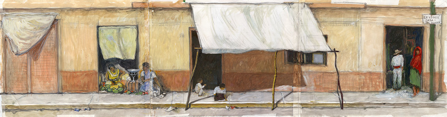 Boceto De Banqueta #11