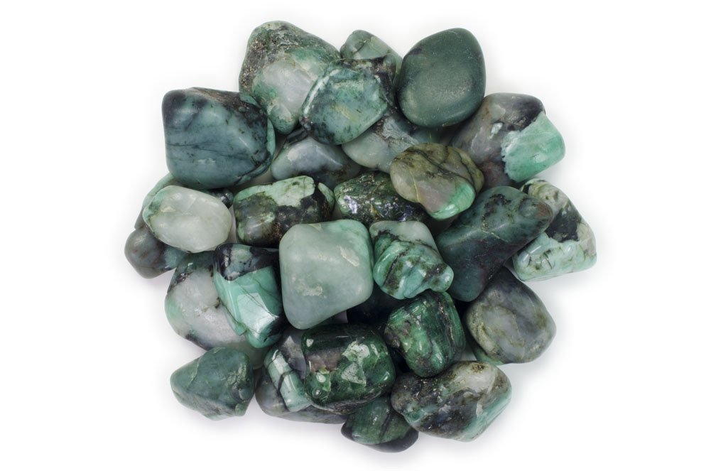 Grade AA Polished Emerald Stones (Brazil Lot) ST045