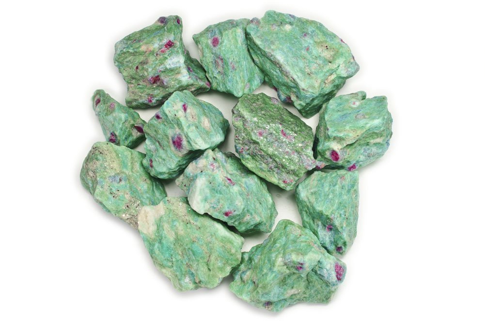 Rough Ruby Zoisite Stones (Raw) ST064