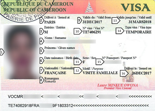 Visa Cameroun TOURISME | Officiel en 3 jrs