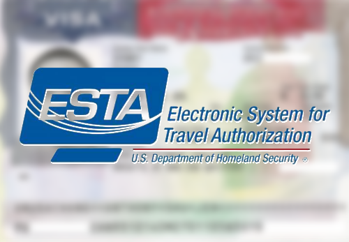 ESTA États-Unis (USA) - Tourisme/ affaires 90 jrs valable 2 ans.