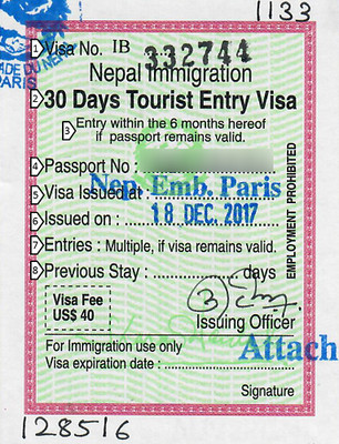 Visa Népal TOURISME