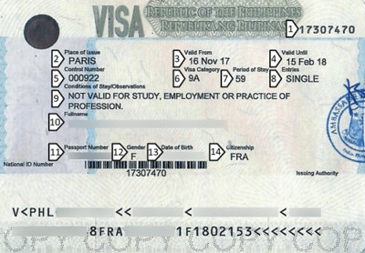 Visa Philippines AFFAIRES