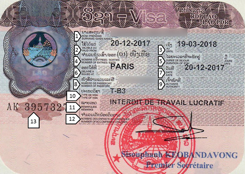 Visa Laos TOURISTIQUE | Officiel en 5 jrs